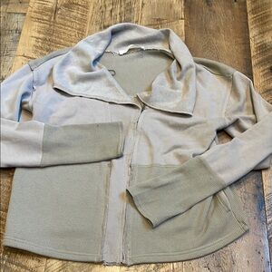 Women's zip up lightweight sweatshirt